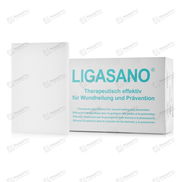 LIGASANO Лигазан белый (не стерильный) 24х16х2 см (5 пластин)