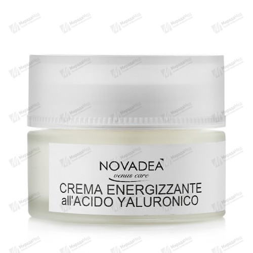 Крем-ревитализант для лица CREMA ENERGIZZANTE ALL'ACIDO YALURONICO Novadea 50ml