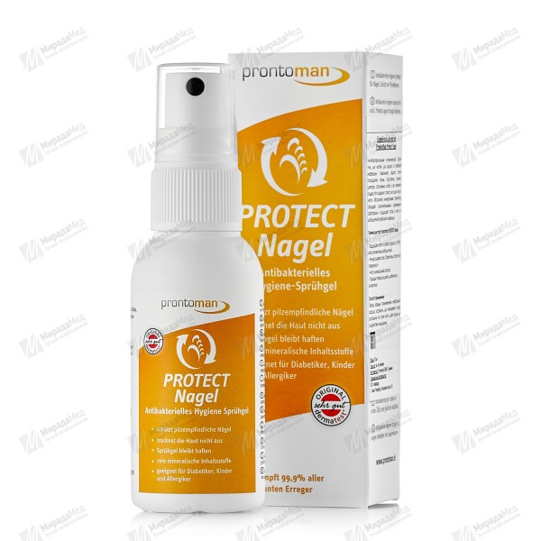 Спрей-гель для ногтей ProntoMan Protect Nagel 50  мл